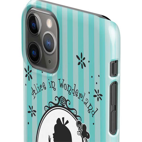 Disney Alice in Wonderland (animated) Silhouette in the Mirror iPhone 11 Pro Lite Case