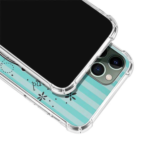 Disney Alice in Wonderland (animated) Silhouette in the Mirror iPhone 11 Pro Max Clear Case
