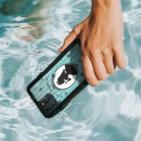 Disney Alice in Wonderland (animated) Silhouette in the Mirror iPhone 11 Pro Max Waterproof Case