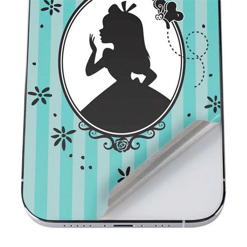 Disney Alice in Wonderland (animated) Silhouette in the Mirror iPhone 12 Pro Skin