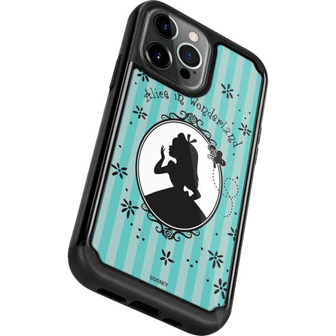 Disney Alice in Wonderland (animated) Silhouette in the Mirror iPhone 13 Pro Cargo Case