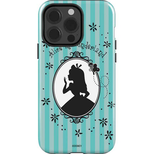 Disney Alice in Wonderland (animated) Silhouette in the Mirror iPhone 13 Pro Impact Case