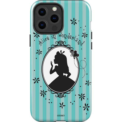 Disney Alice in Wonderland (animated) Silhouette in the Mirror iPhone 13 Pro Max Impact Case