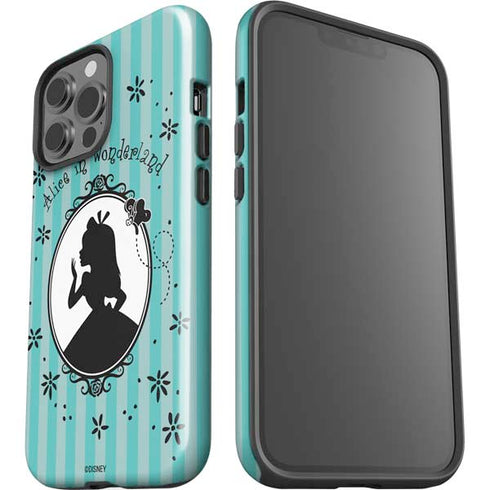 Disney Alice in Wonderland (animated) Silhouette in the Mirror iPhone 13 Pro Max Impact Case