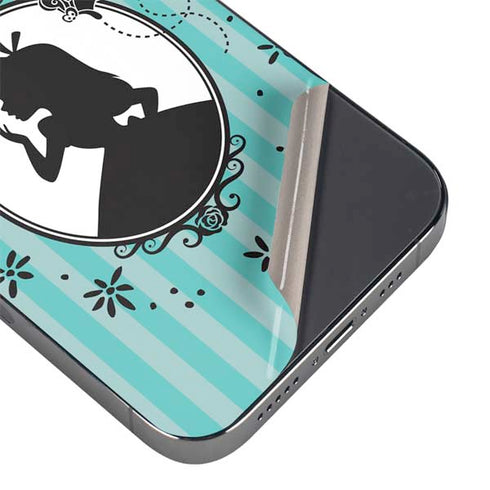 Disney Alice in Wonderland (animated) Silhouette in the Mirror iPhone 13 Pro Skin
