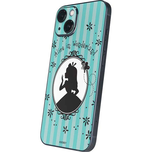 Disney Alice in Wonderland (animated) Silhouette in the Mirror iPhone 13 Skin