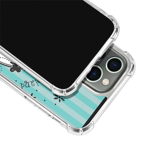 Disney Alice in Wonderland (animated) Silhouette in the Mirror iPhone 14 Pro Clear Case