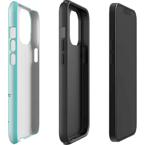 Disney Alice in Wonderland (animated) Silhouette in the Mirror iPhone 14 Pro Max Impact Case