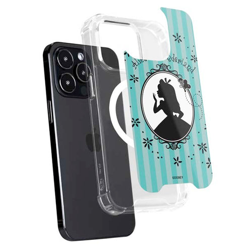 Disney Alice in Wonderland (animated) Silhouette in the Mirror iPhone 14 Pro Max MagSafe Case