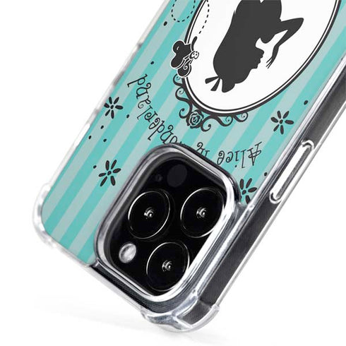 Disney Alice in Wonderland (animated) Silhouette in the Mirror iPhone 14 Pro Max MagSafe Case