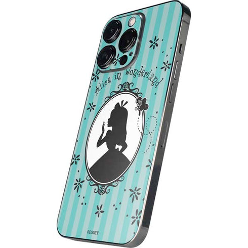 Disney Alice in Wonderland (animated) Silhouette in the Mirror iPhone 14 Pro Max Skin