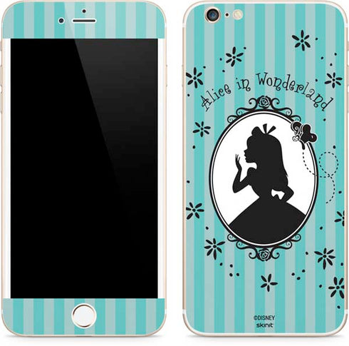 Disney Alice in Wonderland (animated) Silhouette in the Mirror iPhone 6/6s Plus Skin