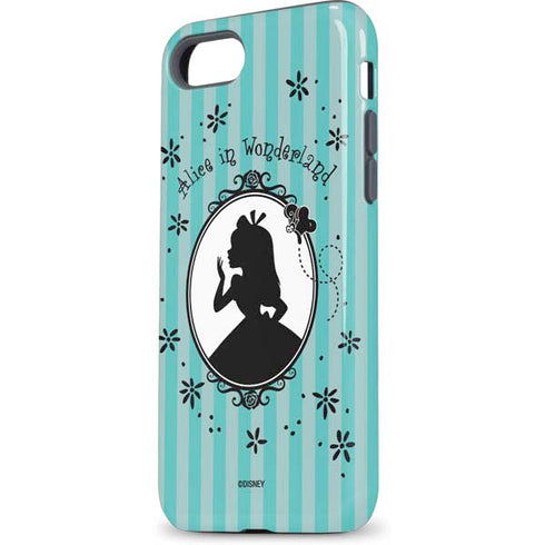 Disney Alice in Wonderland (animated) Silhouette in the Mirror iPhone 7 Pro Case