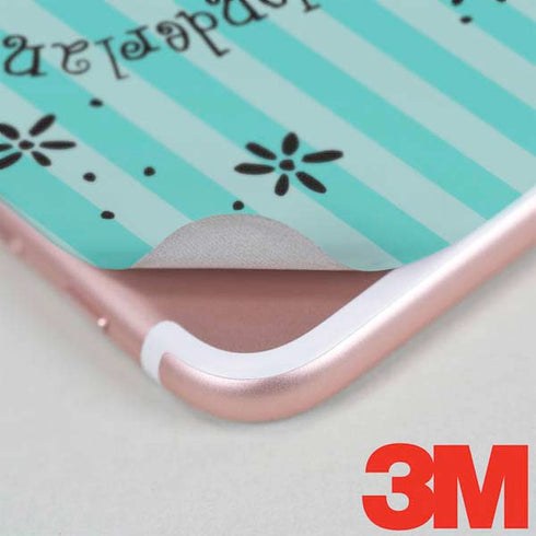 Disney Alice in Wonderland (animated) Silhouette in the Mirror iPhone 7 Skin