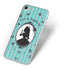 Disney Alice in Wonderland (animated) Silhouette in the Mirror iPhone 8 Skin