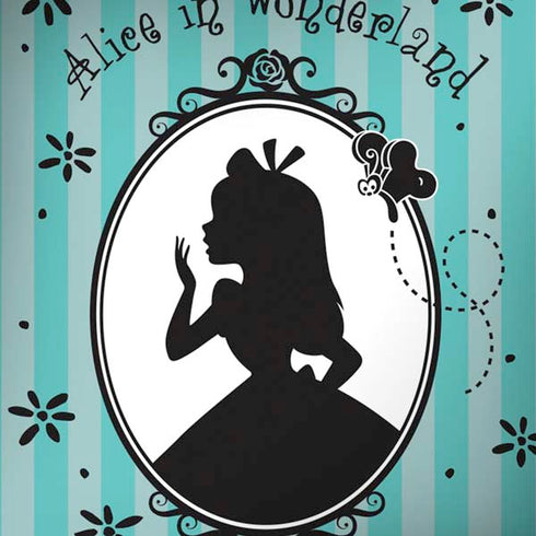 Disney Alice in Wonderland (animated) Silhouette in the Mirror iPhone X Pro Case