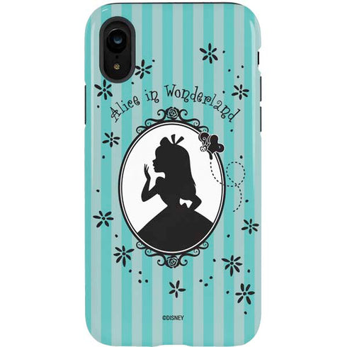 Disney Alice in Wonderland (animated) Silhouette in the Mirror iPhone XR Pro Case