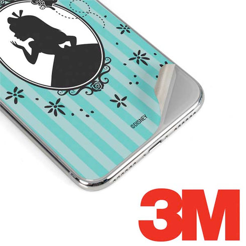 Disney Alice in Wonderland (animated) Silhouette in the Mirror iPhone XS Max Skin