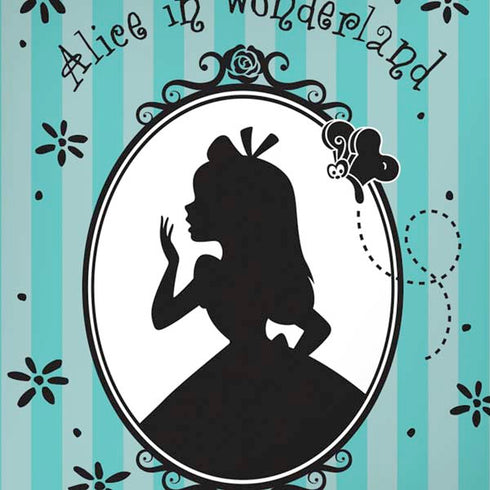 Disney Alice in Wonderland (animated) Silhouette in the Mirror iPhone XS Max Skin