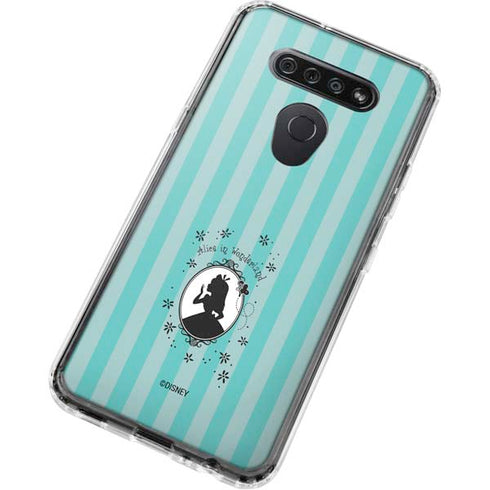 Disney Alice in Wonderland (animated) Silhouette in the Mirror LG K51/Q51 Clear Case