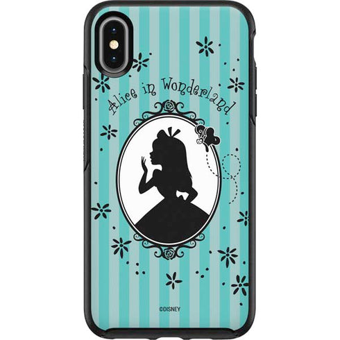 Disney Alice in Wonderland (animated) Silhouette in the Mirror Otterbox Symmetry iPhone Skin
