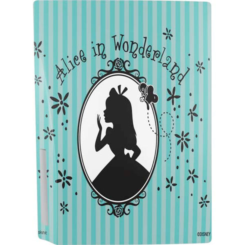 Disney Alice in Wonderland (animated) Silhouette in the Mirror PS5 Console Skin