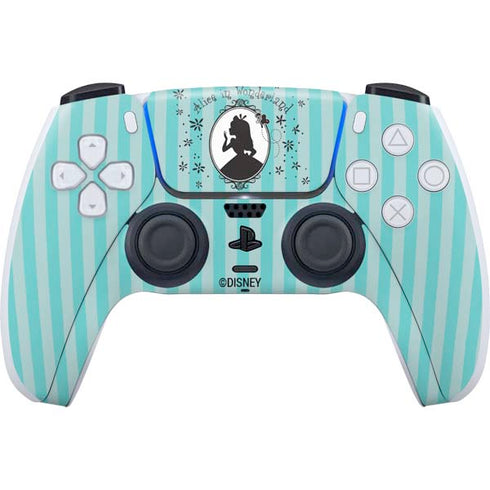 Disney Alice in Wonderland (animated) Silhouette in the Mirror PS5 Controller Skin