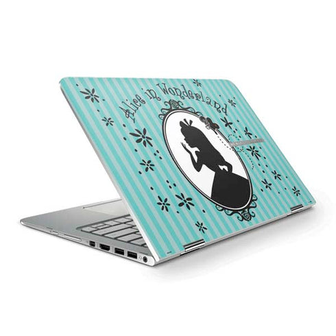 Disney Alice in Wonderland (animated) Silhouette in the Mirror HP Spectre Skin