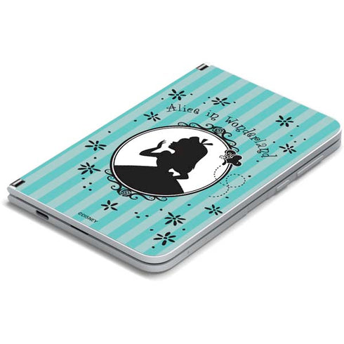 Disney Alice in Wonderland (animated) Silhouette in the Mirror Surface Duo Skin