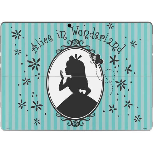 Disney Alice in Wonderland (animated) Silhouette in the Mirror Surface Pro 9 Skin