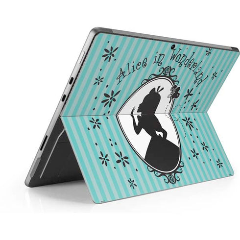 Disney Alice in Wonderland (animated) Silhouette in the Mirror Surface Pro 9 Skin