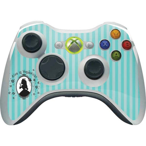 Disney Alice in Wonderland (animated) Silhouette in the Mirror Xbox 360 Wireless Controller Skin