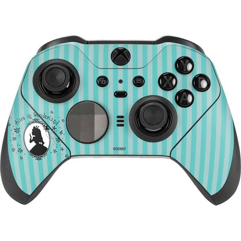Disney Alice in Wonderland (animated) Silhouette in the Mirror Xbox Elite Wireless Controller Series 2 Skin