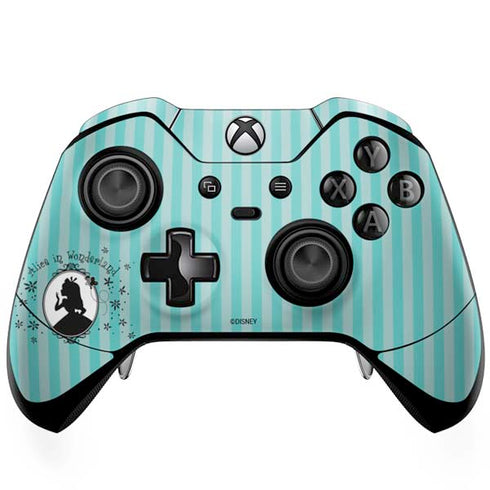 Disney Alice in Wonderland (animated) Silhouette in the Mirror Xbox One Elite Controller Skin
