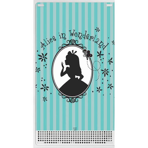 Disney Alice in Wonderland (animated) Silhouette in the Mirror Xbox Series S Skins