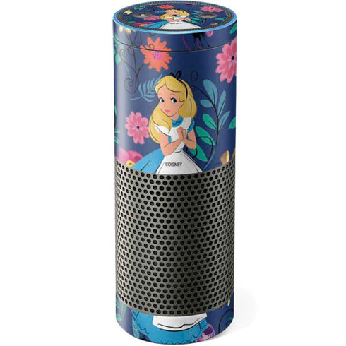 Disney Alice in Wonderland (animated) Floral Print Amazon Echo Skin