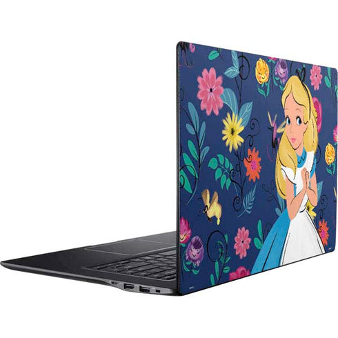 Disney Alice in Wonderland (animated) Floral Print Ativ Book 9 (15.6in 2014) Skin