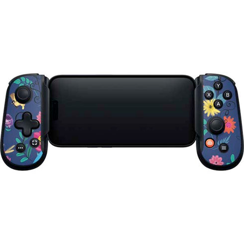 Disney Alice in Wonderland (animated) Floral Print Backbone One for iPhone Game Controller Skin