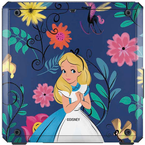 Disney Alice in Wonderland (animated) Floral Print Cooler Master MasterBox Q300L Mini Tower Skin