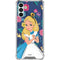 Disney Alice in Wonderland (animated) Floral Print Galaxy A13 5G Clear Case