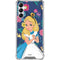 Disney Alice in Wonderland (animated) Floral Print Galaxy A14 5G Clear Case
