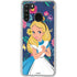 Disney Alice in Wonderland (animated) Floral Print Galaxy A21 Clear Case