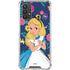 Disney Alice in Wonderland (animated) Floral Print Galaxy A32 5G Clear Case