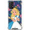 Disney Alice in Wonderland (animated) Floral Print Galaxy A72 5G Clear Case