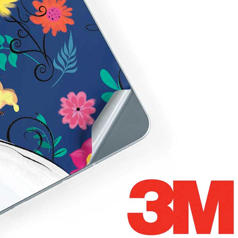 Disney Alice in Wonderland (animated) Floral Print Galaxy Book 12in Skin