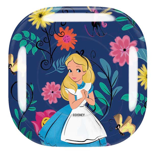Disney Alice in Wonderland (animated) Floral Print Galaxy Buds Pro Skin