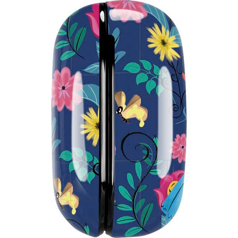 Disney Alice in Wonderland (animated) Floral Print Galaxy Buds Pro Skin