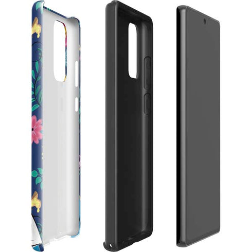 Disney Alice in Wonderland (animated) Floral Print Galaxy Note20 5G Pro Case