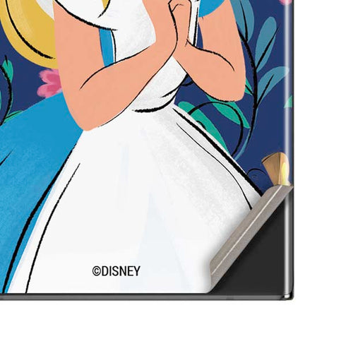 Disney Alice in Wonderland (animated) Floral Print Galaxy Note20 Ultra 5G Skin