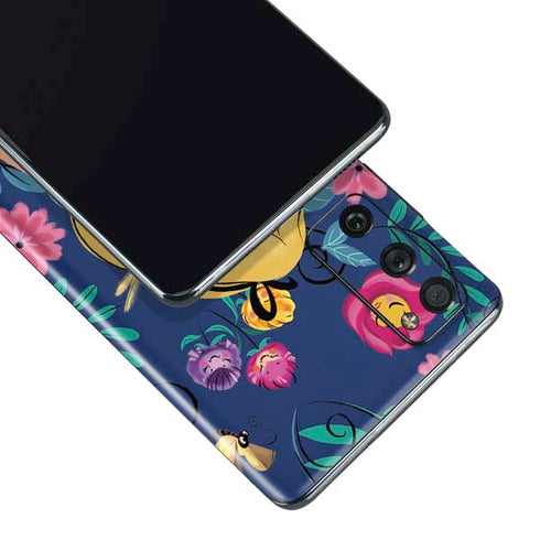Disney Alice in Wonderland (animated) Floral Print Galaxy S20 Fan Edition Skin